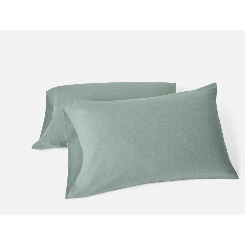 Cloud Brushed Organic Flannel Pillowcase