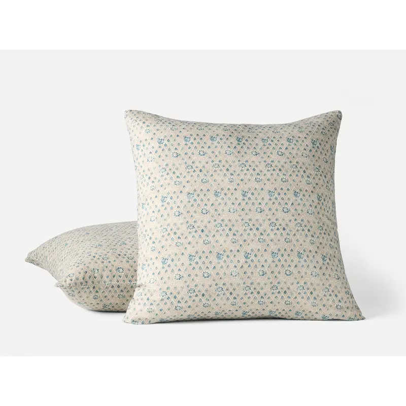 Coral Bell Print Decorative Pillow Cover