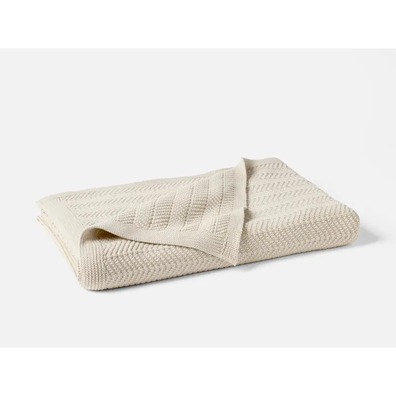 Hermosa Organic Knit Throw