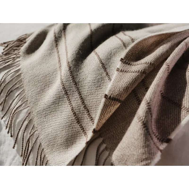 Lima Reversible Alpaca Throw