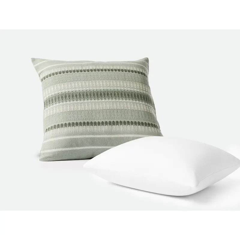 Lost Coast Decorative Organic Pillow Cover + Pillow Insert Set