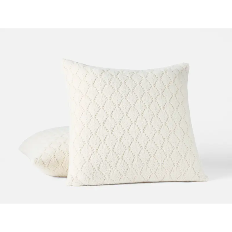 Paracas Alpaca Cotton Knit Decorative Pillow Cover