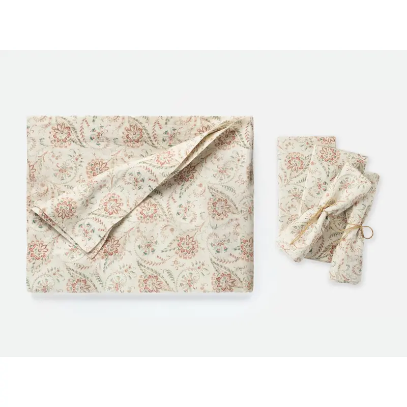 Ponderosa Print Tablecloth + Napkin Set