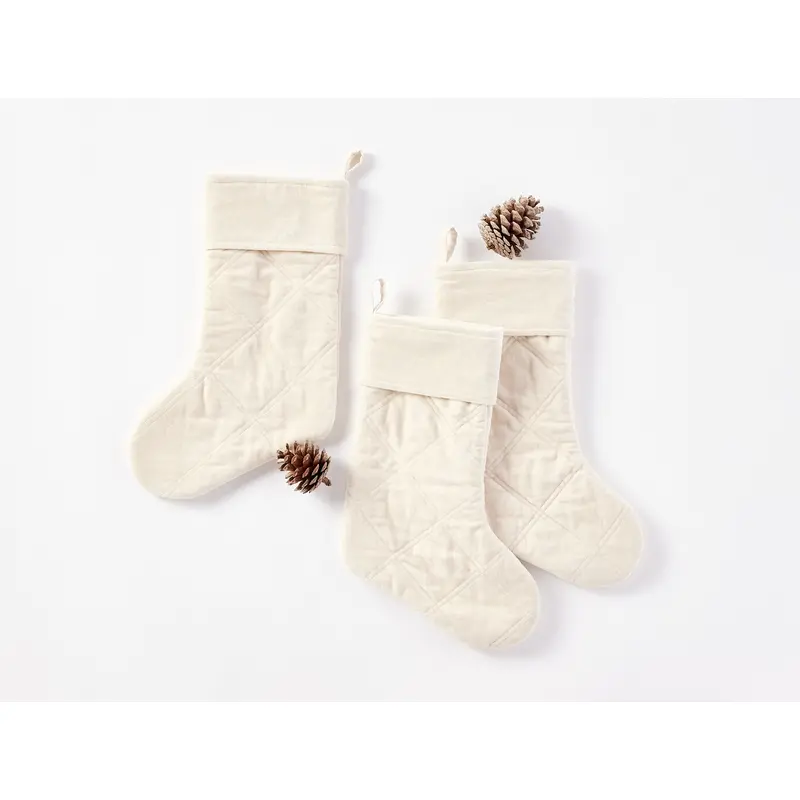 Velvet Organic Quilted Stocking