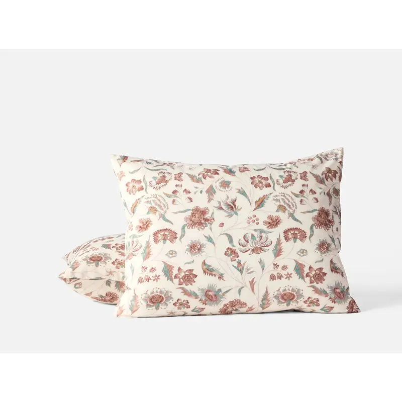 Viola Organic Print Sham