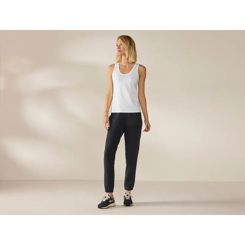 Women's Pima Organic Knit Jogger + Tank Set