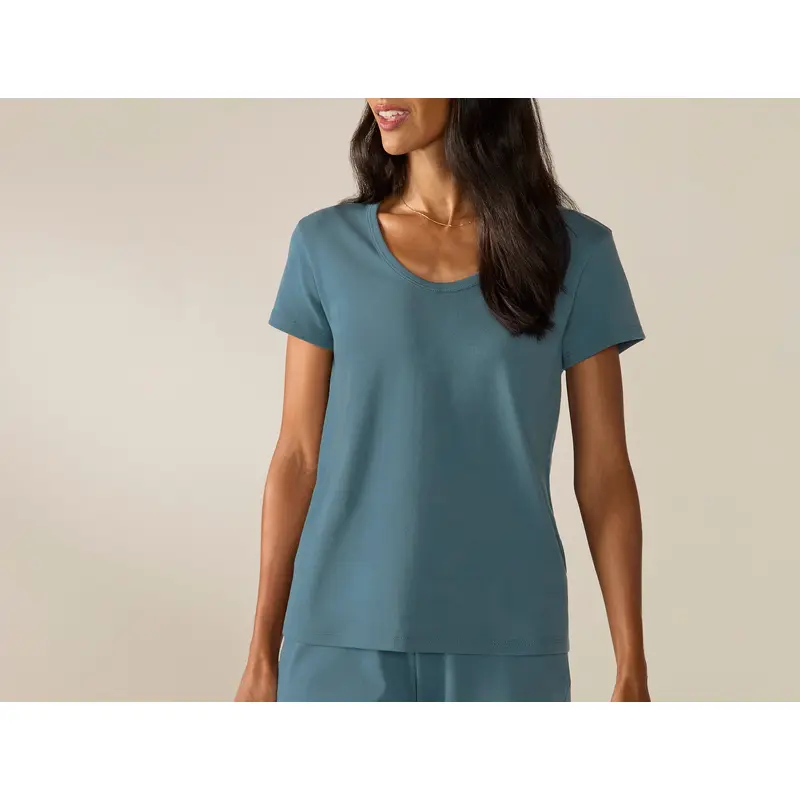 Women's Pima Organic Knit Tee