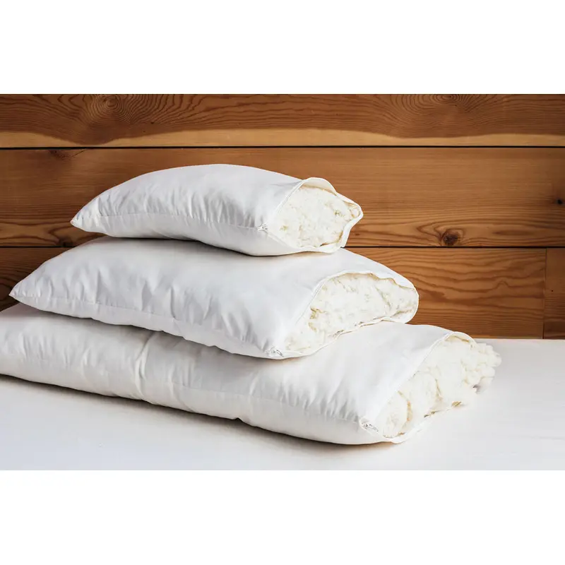 All-Natural Wooly Down Bed Pillow