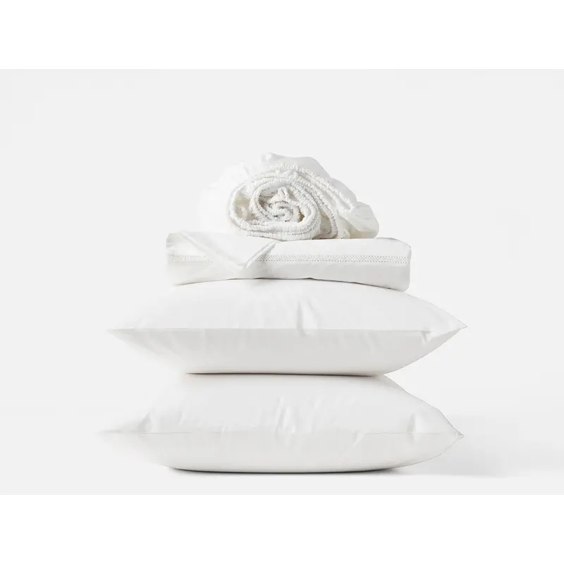 Lattice Organic Percale Sheet Set