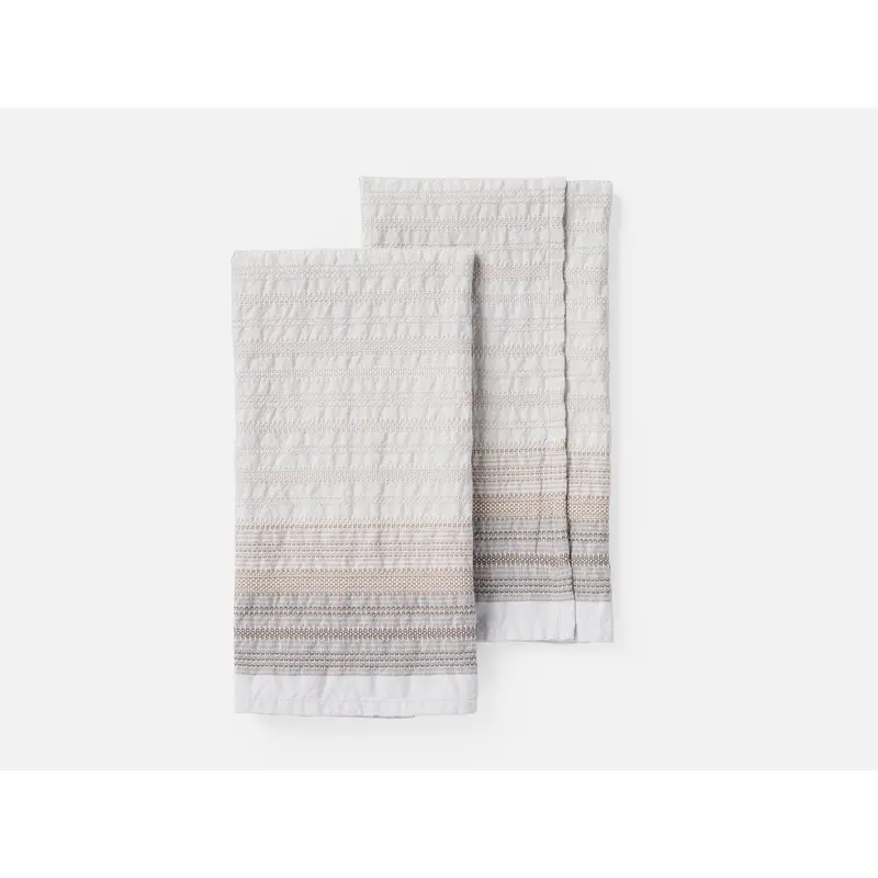 Magnolia Organic Hand Towels, Set of 2