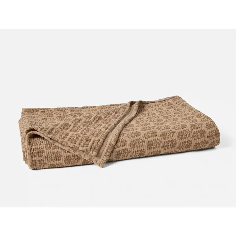 Mirada Organic Matelasse Blanket
