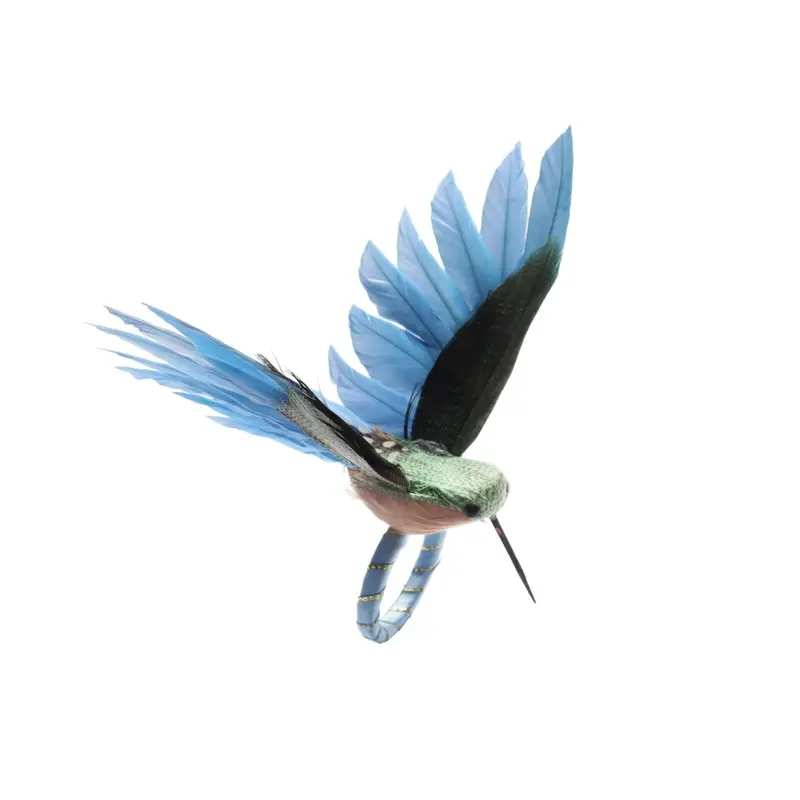 Humm Napkin Ring in Blue & Green Set of 4 by Kim Seybert