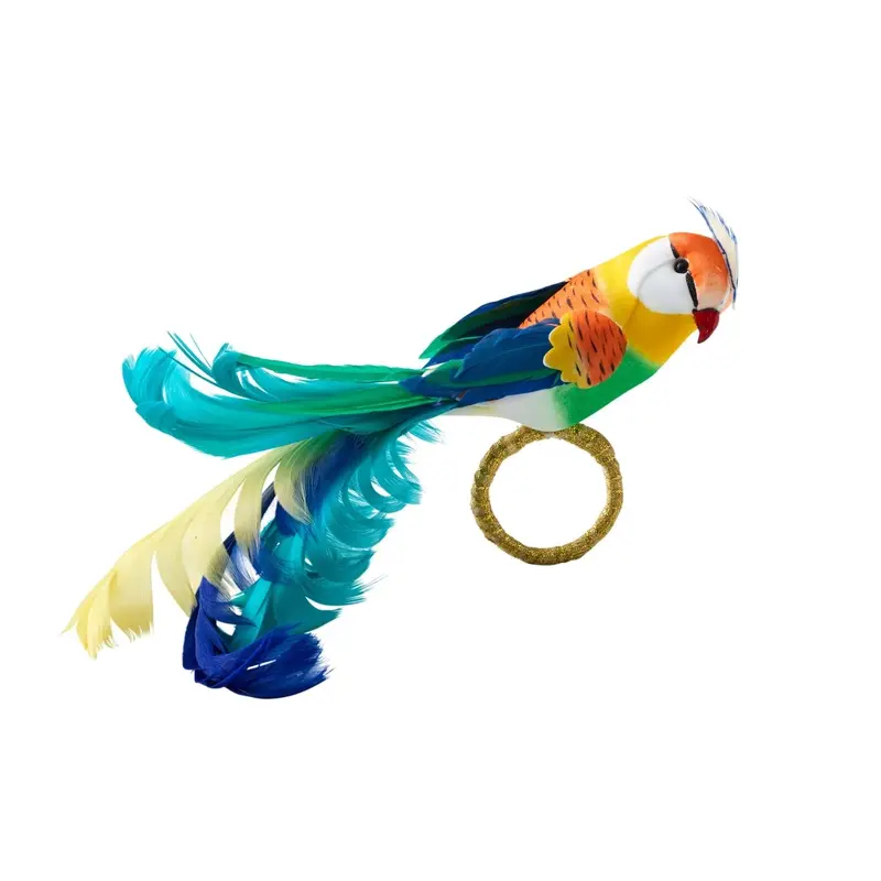 Rio Napkin Ring in Multi Set of 4 by Kim Seybert