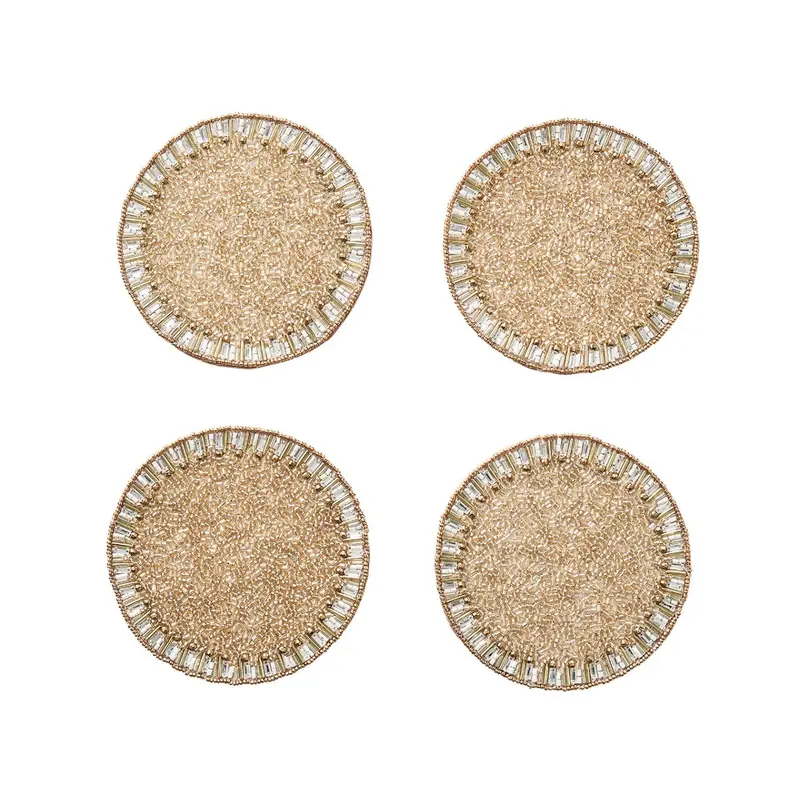 Bevel Drink Coasters Set of 4 in a Gift Box by Kim Seybert