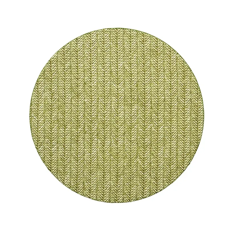 Chevron Placemat in Moss Set of 4 by Kim Seybert
