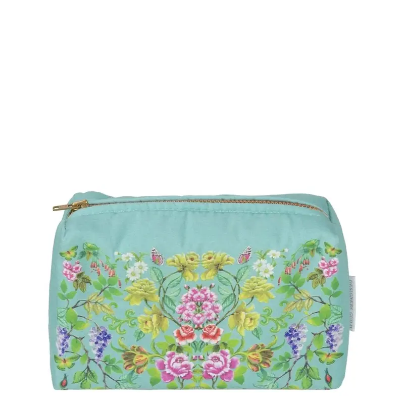 Designers Guild Eleonora Aqua  Small Toiletry Bag
