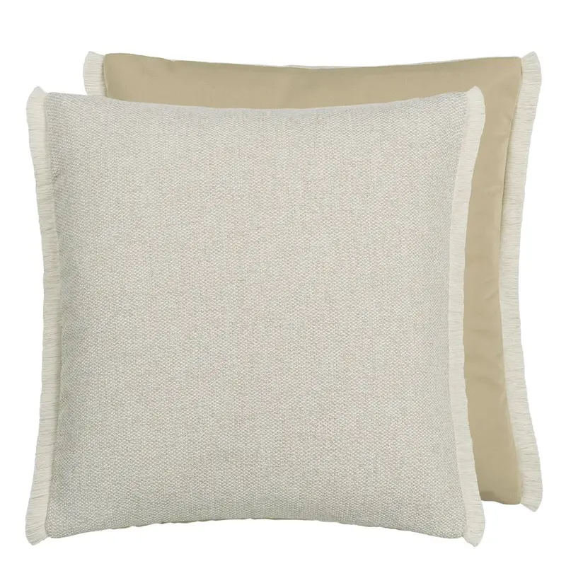 Designers Guild Navarre Ecru Outdoor Decorative Pillow