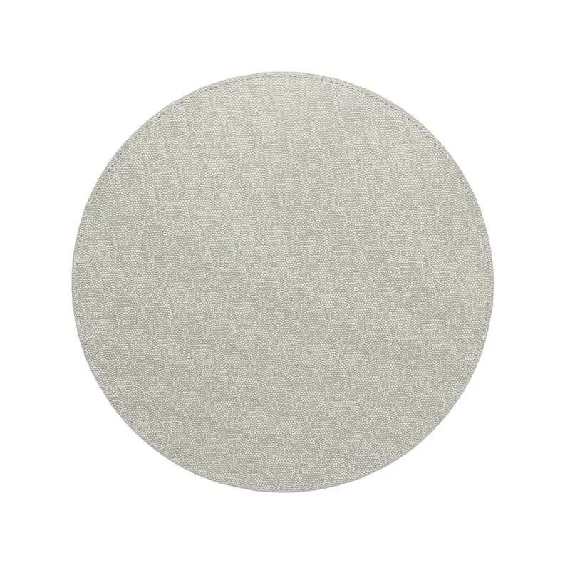 Shagreen Placemat in Elephant Set of 4 by Kim Seybert