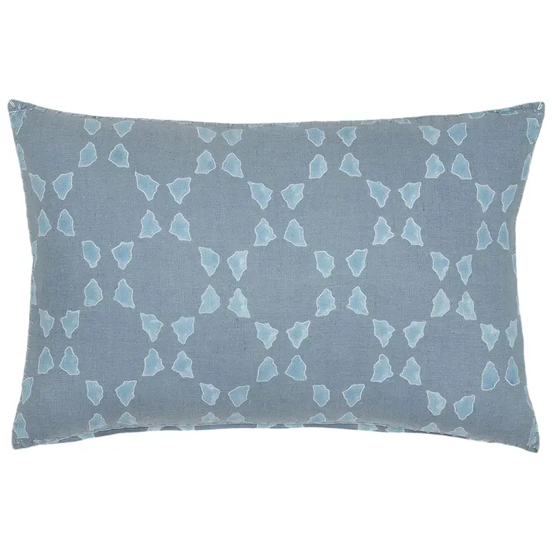 Lata Mist Lumbar Pillow by John Robshaw