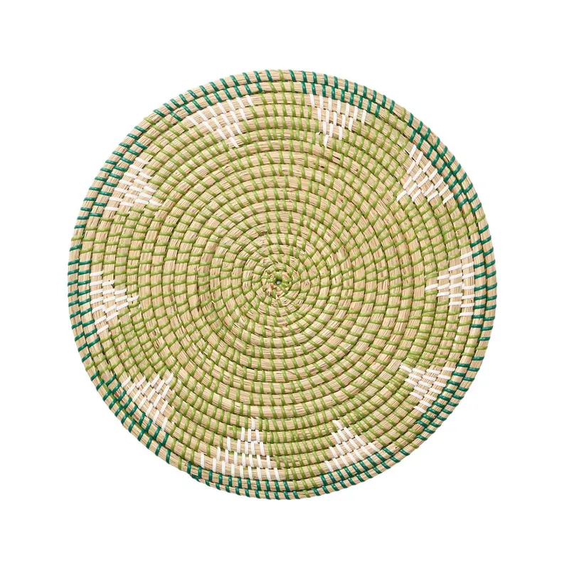 Majorelle Placemat in Green Set of 4 by Kim Seybert