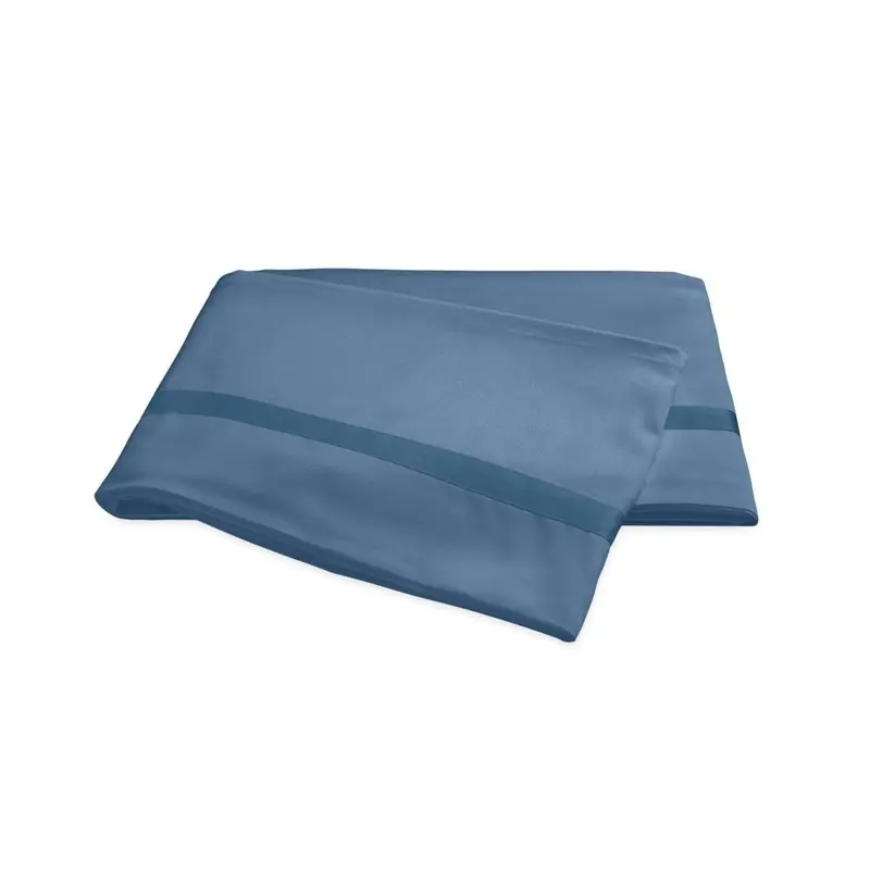 Matouk Nocturne Sateen Bedding in Sea