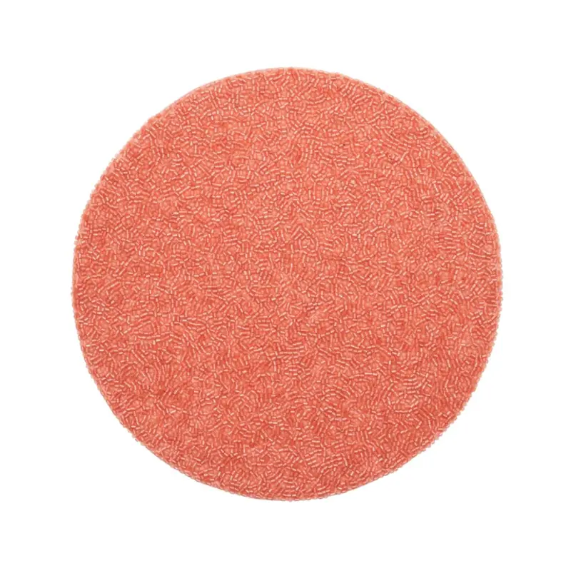 Perennial Placemat in Coral by Kim Seybert - Set of 4