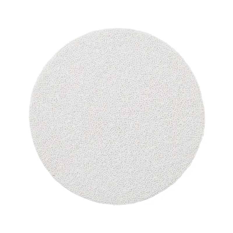 Perennial Placemat in White by Kim Seybert - Set of 4