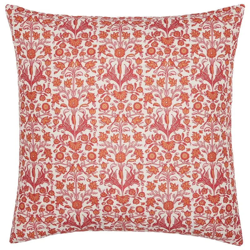 Zuber Azalea Outdoor Pillow by John Robshaw