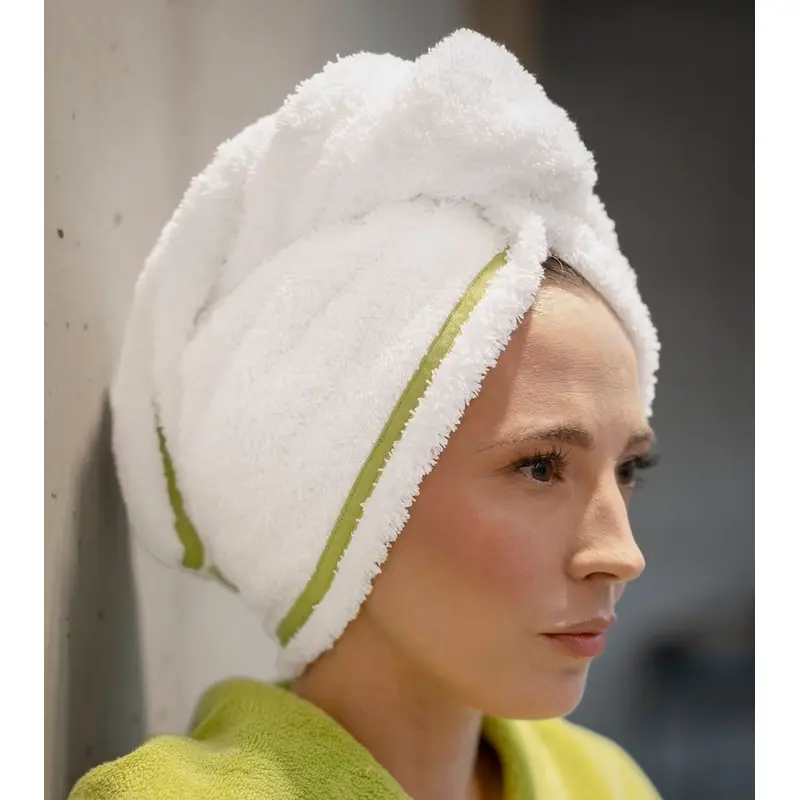 Abyss and Habidecor Surf Giza Cotton Hair Towels