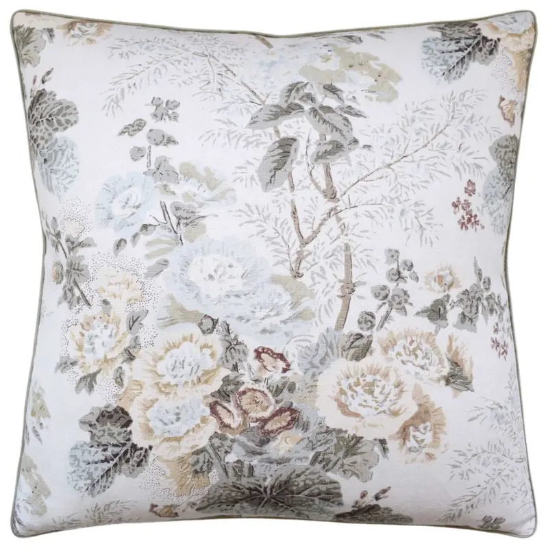 Althea Linen Stone Decorative Pillows by Ryan Studio