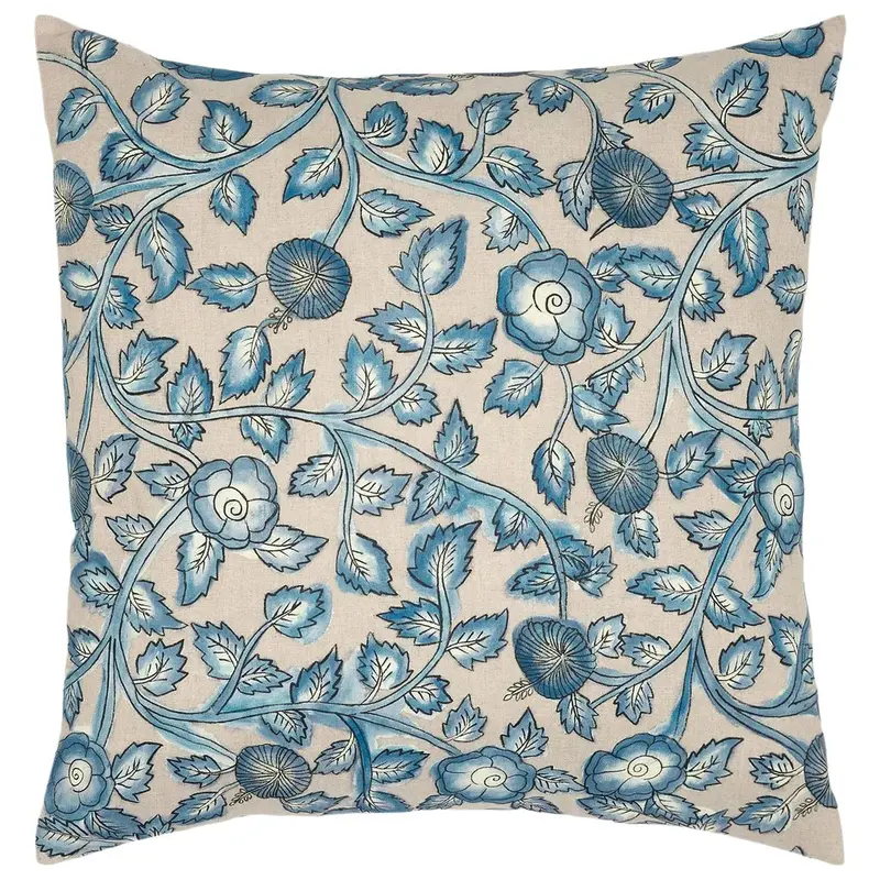 Arav Hand Painted Decorative Pillow Cover by John Robshaw