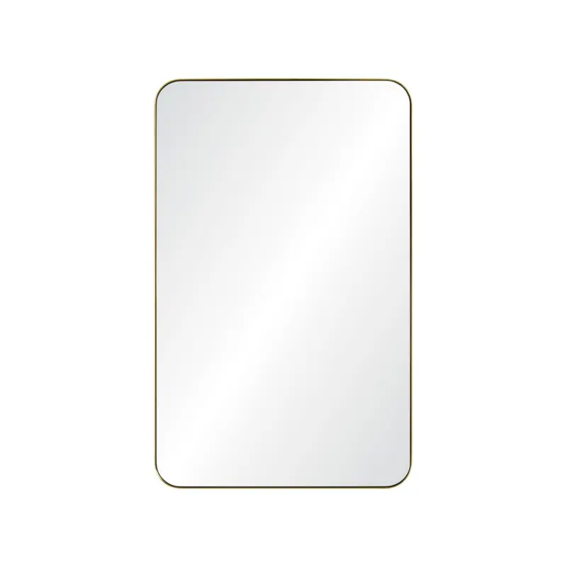 Brushed Brass Mirror by Mirror Home - 30" x 48"