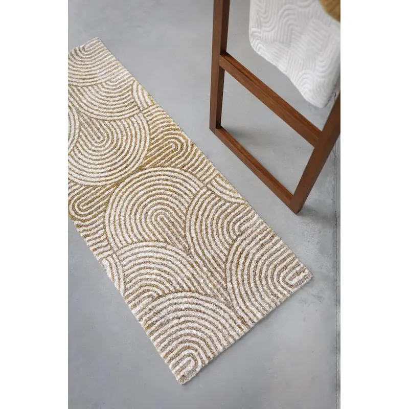 Petal Bath Rug in Linen 770 by Abyss Habidecor