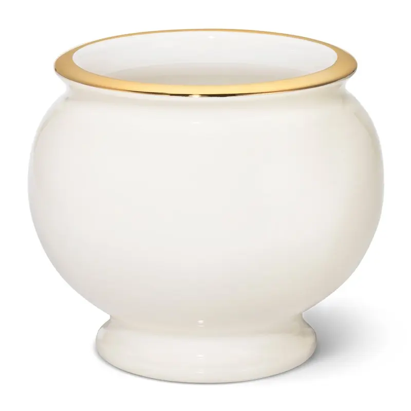 Siena Cachepot in Cream by AERIN