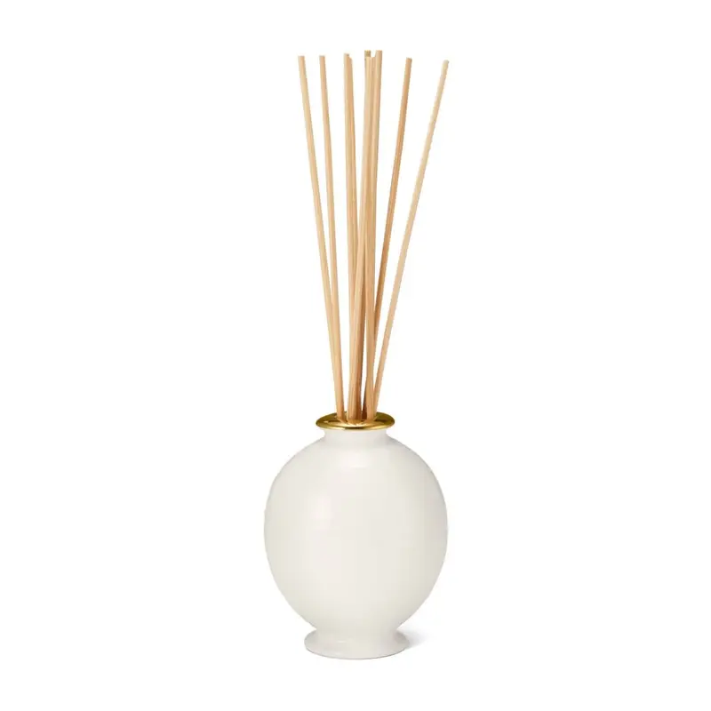 Siena Madaket Geranium Diffuser Set in Cream by AERIN