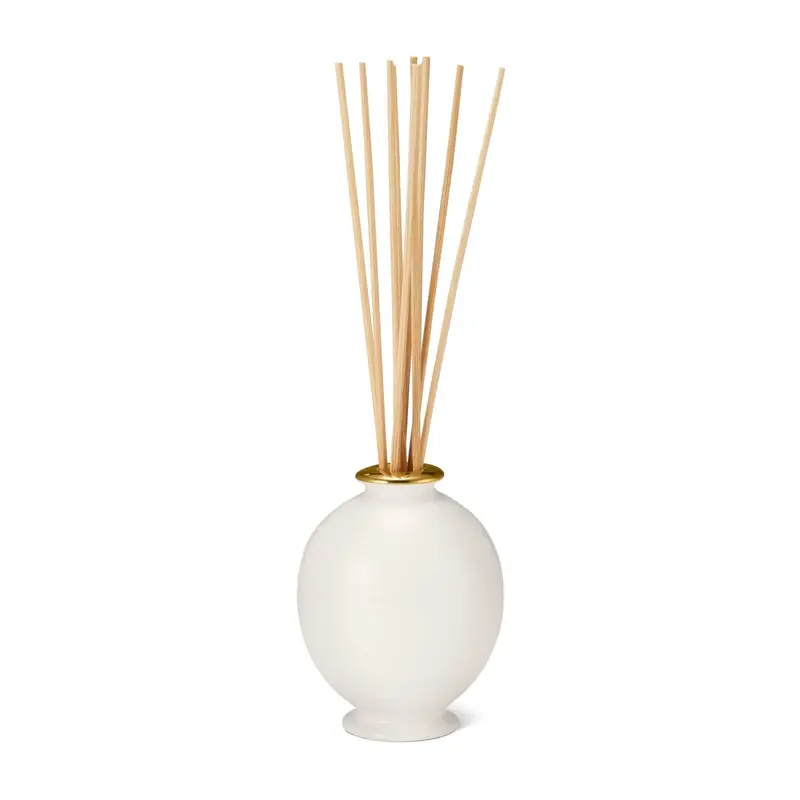 Siena Megeve's Rose Diffuser Set in Cream by AERIN
