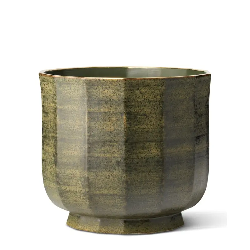 Delmara Large Cachepot in Cedar by AERIN