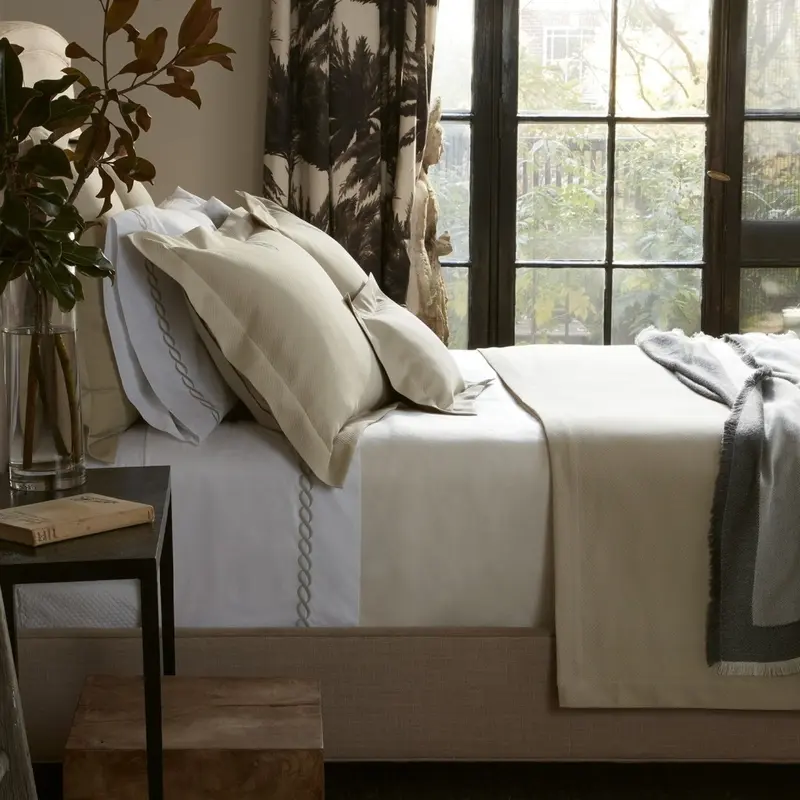 Elliot Pique Bedding by Matouk
