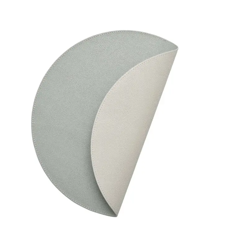 Icons Placemat in Gray & Elephant by Kim Seybert