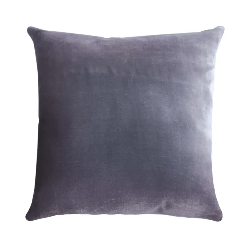 Ombre Aubergine Velvet Throw Pillows