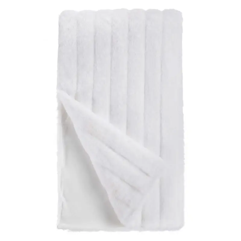 White Mink Signature Series Faux Fur Throw by Fabulous Furs