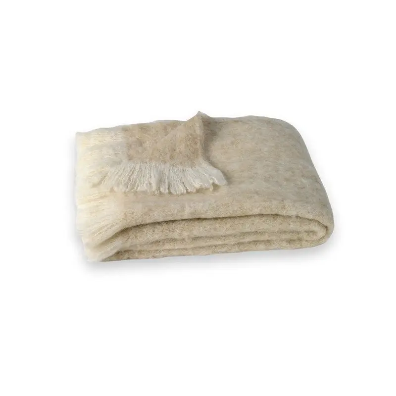 Brushed Alpaca Throw Sand by Lands Downunder