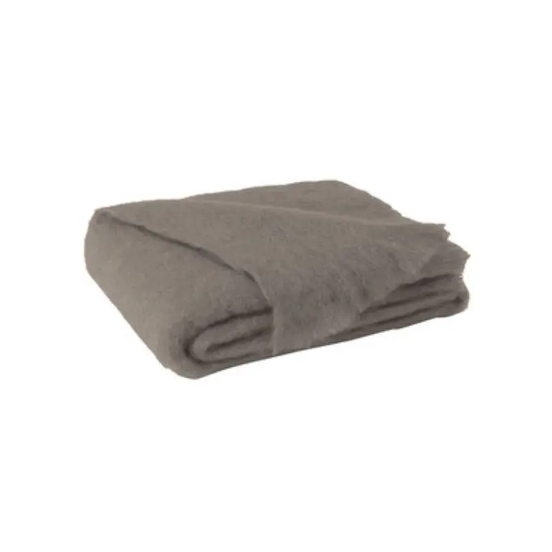 Brushed Mohair Throw Ashwood by Lands Downunder