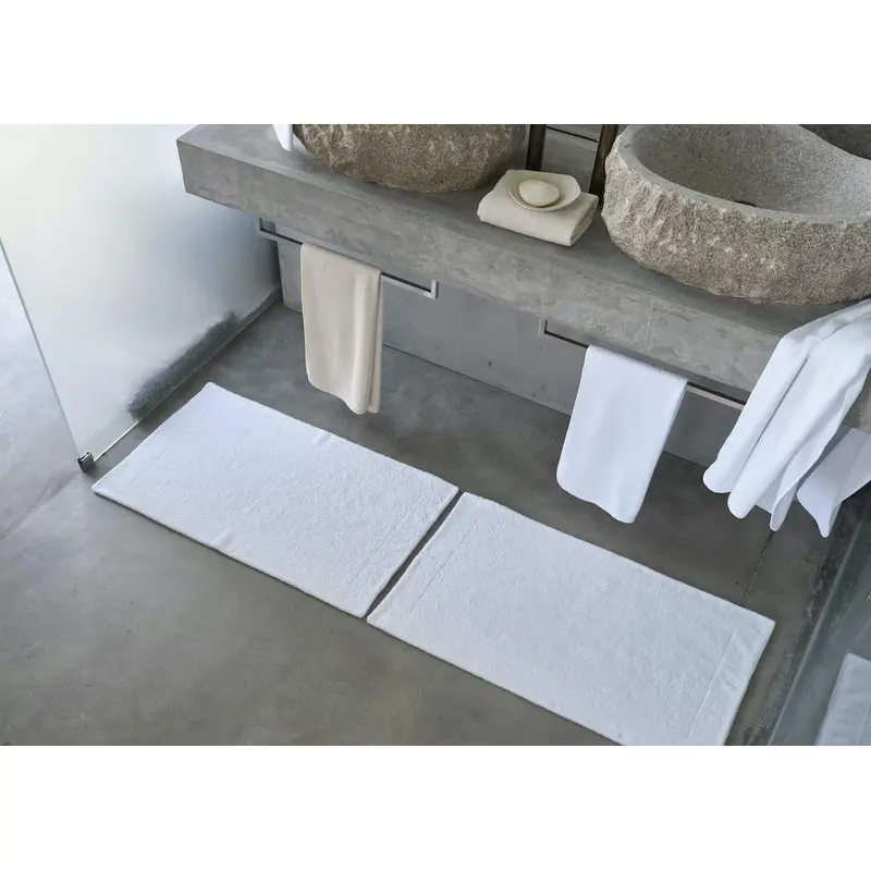 Double Bath Mat 23x39 by Abyss and Habidecor
