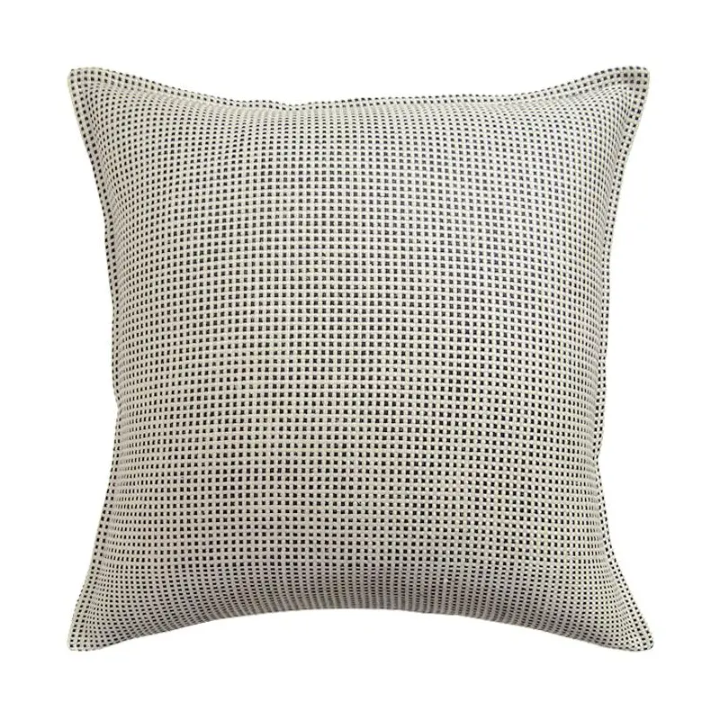 Kumano Weave Ivory & Onyx Pillow