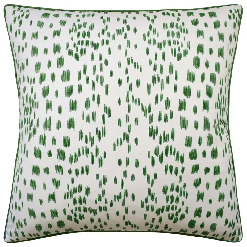 Les Touches Green Pillow by Ryan Studio