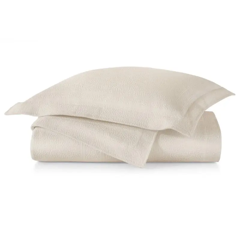 Montauk Linen Matelass Coverlets by Peacock Alley