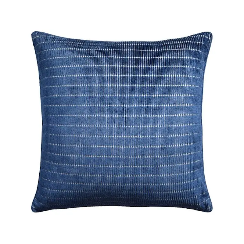 Tally Stripe Indigo Pillow