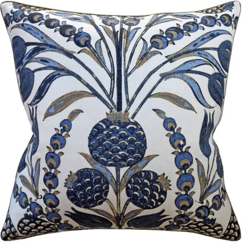 Cornelia Navy Pillow by Ryan Studio