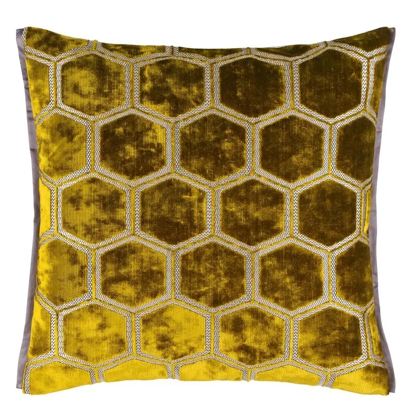 Designers Guild Manipur Ochre Decorative Pillow